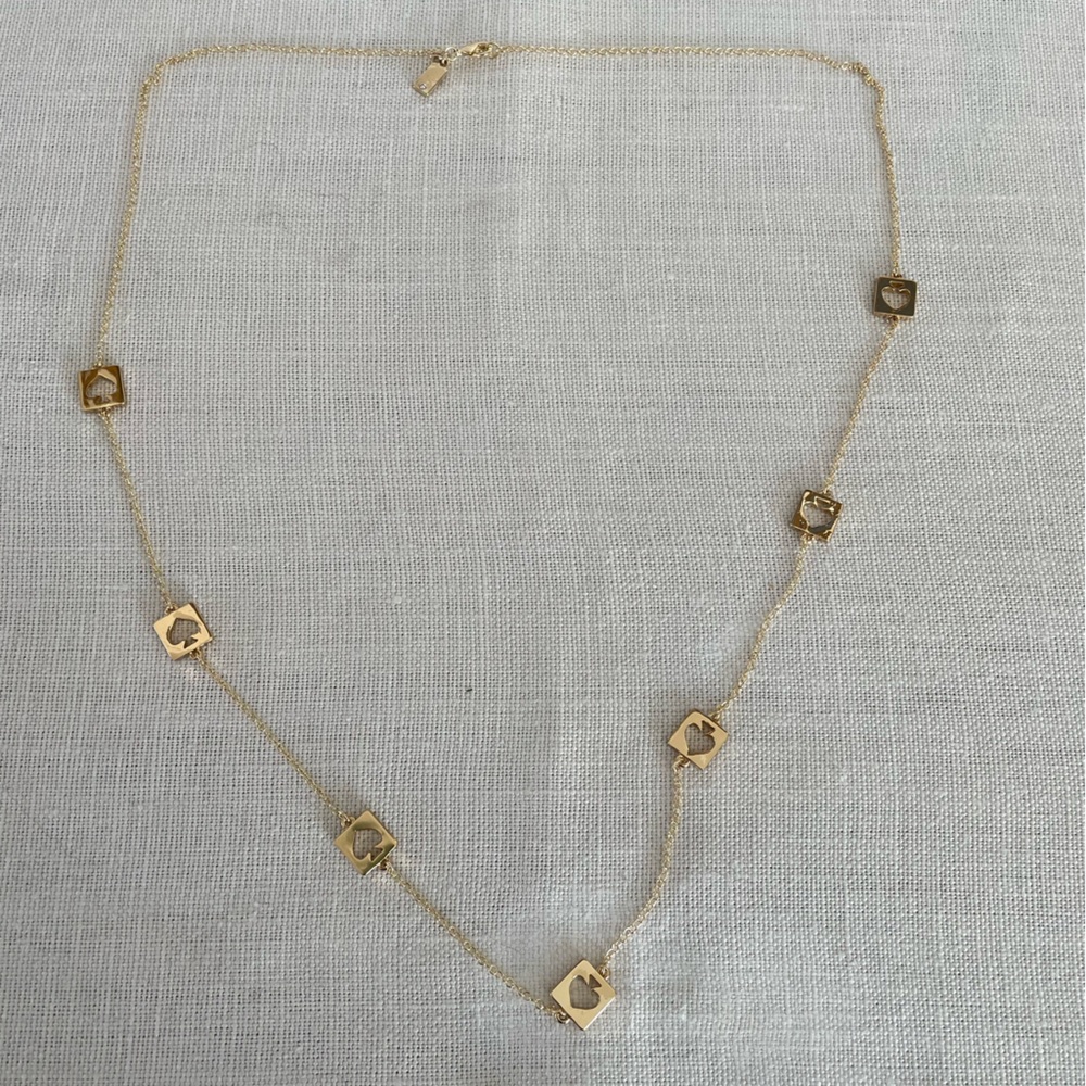 Kate Spade Gold Long Necklace